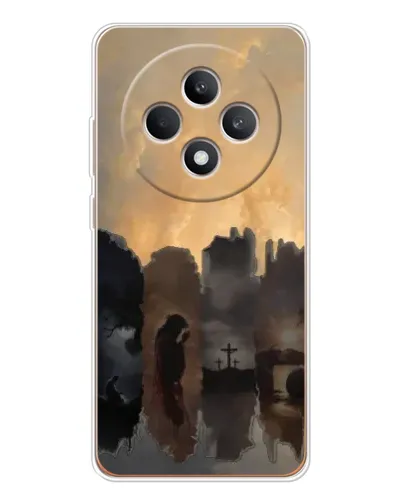 Чехол для OPPO Reno 12 F с картинкой «Дорога к вере» Чехол для OPPO Reno 12 F с картинкой «Дорога к вере»