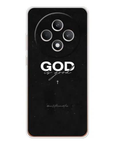 Чехол для OPPO Reno 12 F с картинкой «GOD — Бог над всем» Чехол для OPPO Reno 12 F с картинкой «GOD — Бог над всем»