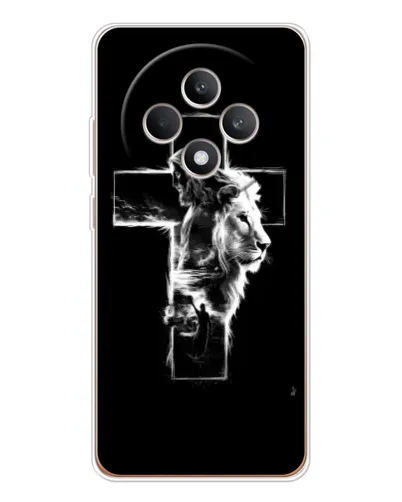 Чехол для OPPO Reno 12 F с картинкой «Сияющий крест Jesus» Чехол для OPPO Reno 12 F с картинкой «Сияющий крест Jesus»