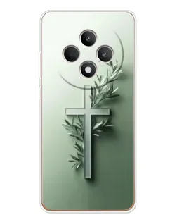 Чехол для OPPO Reno 12 F с картинкой «Оливковая ветвь»