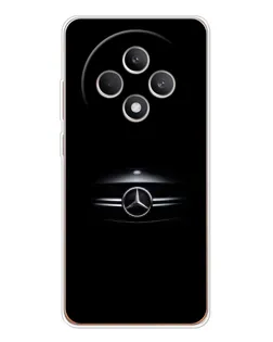Чехол для OPPO Reno 12 F с картинкой «Mercedes — абстрактные линии»
