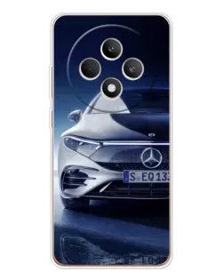 Чехол для OPPO Reno 12 F с картинкой «Mercedes EQ — будущее»