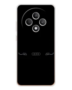 Чехол для OPPO Reno 12 F с картинкой «Audi — световой подпись» Чехол для OPPO Reno 12 F с картинкой «Audi — световой подпись»
