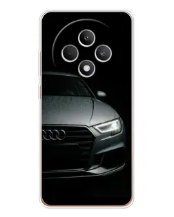 Чехол для OPPO Reno 12 F с картинкой «Audi — детализация кузова» Чехол для OPPO Reno 12 F с картинкой «Audi — детализация кузова»