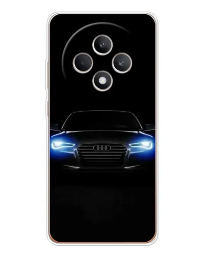 Чехол для OPPO Reno 12 F с картинкой «Audi в неоне» Чехол для OPPO Reno 12 F с картинкой «Audi в неоне»