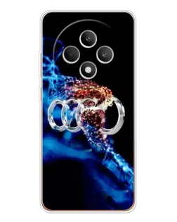 Чехол для OPPO Reno 12 F с картинкой «Энергия лого Audi» Чехол для OPPO Reno 12 F с картинкой «Энергия лого Audi»