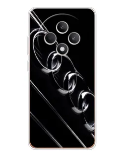 Чехол для OPPO Reno 12 F с картинкой «Audi — абстрактные кольца» Чехол для OPPO Reno 12 F с картинкой «Audi — абстрактные кольца»