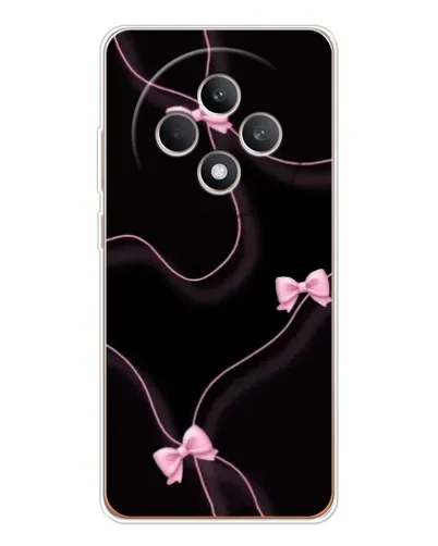 Чехол для OPPO Reno 12 F с картинкой «Розовые ленты» Чехол для OPPO Reno 12 F с картинкой «Розовые ленты»