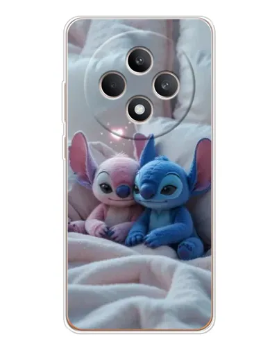 Чехол для OPPO Reno 12 F с картинкой «Плюшевые Стич Ангел» Чехол для OPPO Reno 12 F с картинкой «Плюшевые Стич Ангел»