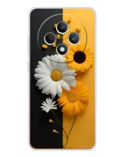 Чехол для OPPO Reno 12 F с картинкой «Подсолнух и ромашка» Чехол для OPPO Reno 12 F с картинкой «Подсолнух и ромашка»