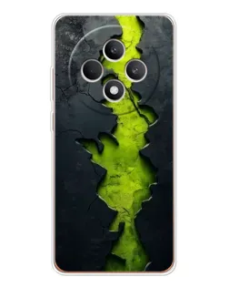 Чехол для OPPO Reno 12 F с картинкой «Салатовый разлом скалы» Чехол для OPPO Reno 12 F с картинкой «Салатовый разлом скалы»