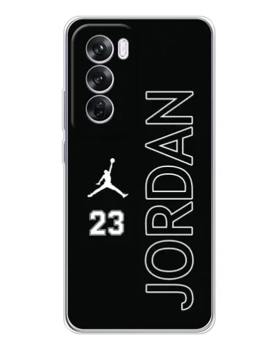 Чехол для OPPO Reno 12 Pro с картинкой «Jordan Vertical» Чехол для OPPO Reno 12 Pro с картинкой «Jordan Vertical»