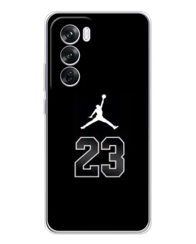Чехол для OPPO Reno 12 Pro с картинкой «Jordan Flight 23» Чехол для OPPO Reno 12 Pro с картинкой «Jordan Flight 23»