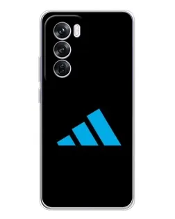 Чехол для OPPO Reno 12 Pro с картинкой «Adidas Cyan Logo» Чехол для OPPO Reno 12 Pro с картинкой «Adidas Cyan Logo»