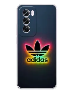 Чехол для OPPO Reno 12 Pro с картинкой «Неоновый Adidas» Чехол для OPPO Reno 12 Pro с картинкой «Неоновый Adidas»