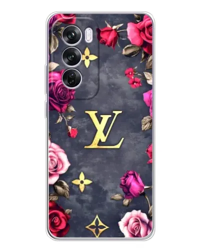 Чехол для OPPO Reno 12 Pro с картинкой «Цветочный Louis Vuitton» Чехол для OPPO Reno 12 Pro с картинкой «Цветочный Louis Vuitton»