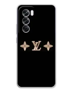 Чехол для OPPO Reno 12 Pro с картинкой «Louis Vuitton — минимализм»