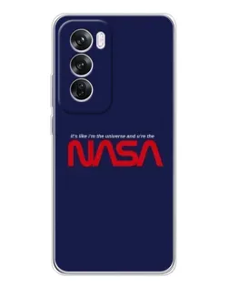 Чехол для OPPO Reno 12 Pro с картинкой «NASA — глубокий космос»