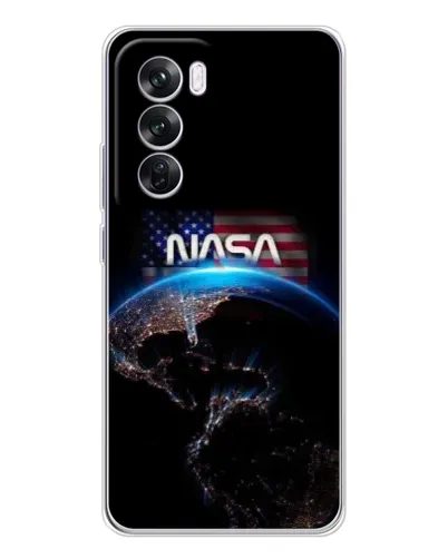 Чехол для OPPO Reno 12 Pro с картинкой «Земля из космоса NASA» Чехол для OPPO Reno 12 Pro с картинкой «Земля из космоса NASA»