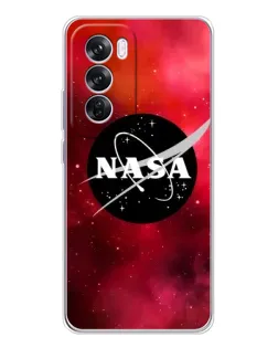 Чехол для OPPO Reno 12 Pro с картинкой «NASA — красная туманность»