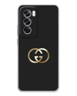 Чехол для OPPO Reno 12 Pro с картинкой «Минимализм Gucci»