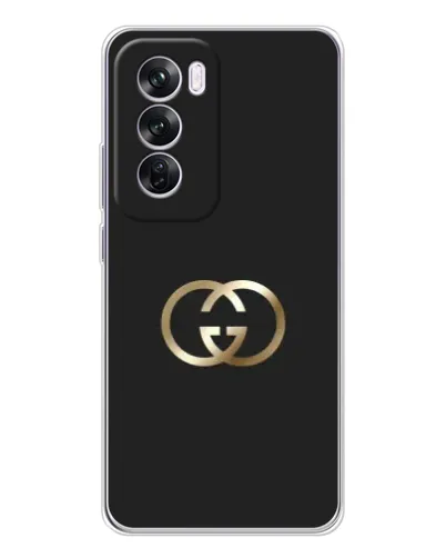 Чехол для OPPO Reno 12 Pro с картинкой «Минимализм Gucci»