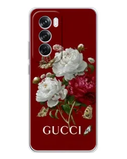 Чехол для OPPO Reno 12 Pro с картинкой «Gucci —  сад»