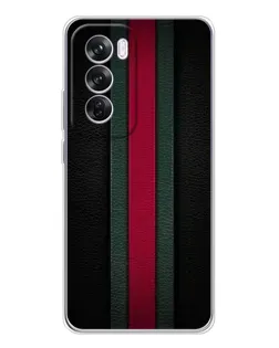 Чехол для OPPO Reno 12 Pro с картинкой «Gucci — неоновая линия»