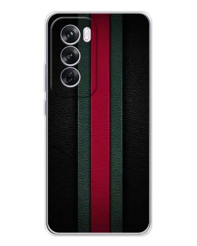 Чехол для OPPO Reno 12 Pro с картинкой «Gucci — неоновая линия»