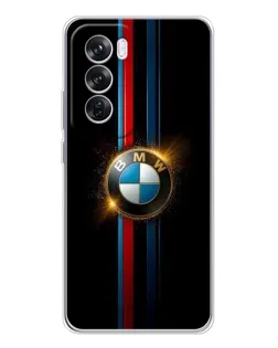 Чохол для OPPO Reno 12 Pro з картинкою «BMW M-Power неон»