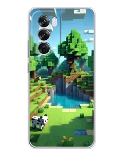 Чохол для OPPO Reno 12 Pro з картинкою «Minecraft літній день» Чохол для OPPO Reno 12 Pro з картинкою «Minecraft літній день»