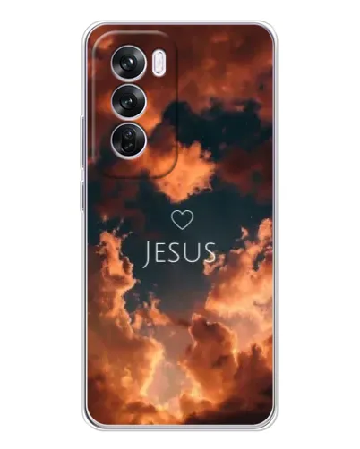 Чехол для OPPO Reno 12 Pro с картинкой «Сияние Имени Jesus» Чехол для OPPO Reno 12 Pro с картинкой «Сияние Имени Jesus»