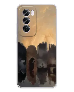 Чехол для OPPO Reno 12 Pro с картинкой «Дорога к вере»