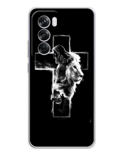 Чехол для OPPO Reno 12 Pro с картинкой «Сияющий крест Jesus» Чехол для OPPO Reno 12 Pro с картинкой «Сияющий крест Jesus»