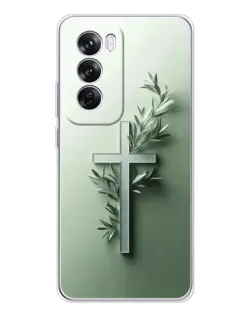 Чехол для OPPO Reno 12 Pro с картинкой «Оливковая ветвь» Чехол для OPPO Reno 12 Pro с картинкой «Оливковая ветвь»
