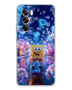 Чехол для OPPO Reno 12 Pro с картинкой «Неоновый океан» Чехол для OPPO Reno 12 Pro с картинкой «Неоновый океан»