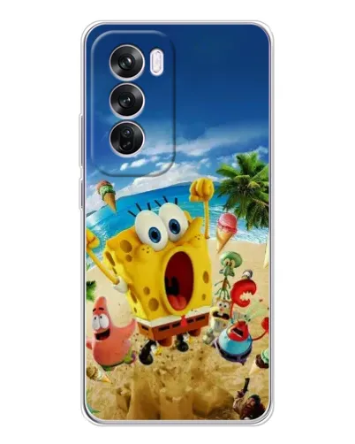 Чехол для OPPO Reno 12 Pro с картинкой «Развлечения на пляже»