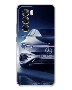 Чехол для OPPO Reno 12 Pro с картинкой «Mercedes EQ — будущее»