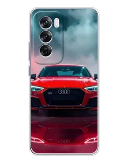 Чохол для OPPO Reno 12 Pro з картинкою «Audi RS — червоний стиль» Чохол для OPPO Reno 12 Pro з картинкою «Audi RS — червоний стиль»