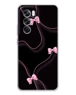 Чехол для OPPO Reno 12 Pro с картинкой «Розовые ленты»