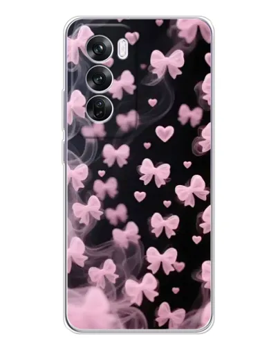 Чехол для OPPO Reno 12 Pro с картинкой «Неоновое кружево» Чехол для OPPO Reno 12 Pro с картинкой «Неоновое кружево»