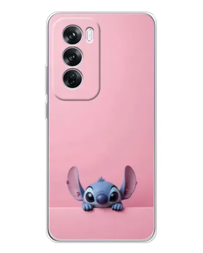 Чехол для OPPO Reno 12 Pro с картинкой «Stitch выглядывает» Чехол для OPPO Reno 12 Pro с картинкой «Stitch выглядывает»