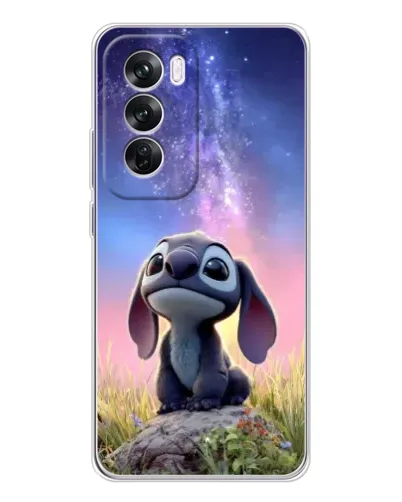 Чехол для OPPO Reno 12 Pro с картинкой «Стич на рассвете» Чехол для OPPO Reno 12 Pro с картинкой «Стич на рассвете»