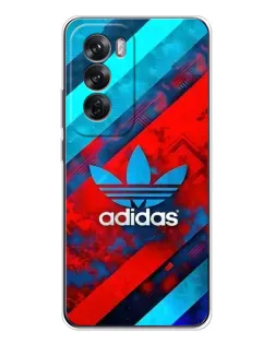 Чохол для OPPO Reno 12 з картинкою «Абстракція Adidas» Чохол для OPPO Reno 12 з картинкою «Абстракція Adidas»