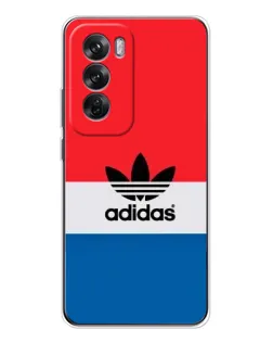 Чохол для OPPO Reno 12 з картинкою «Ретро блоки Adidas» Чохол для OPPO Reno 12 з картинкою «Ретро блоки Adidas»