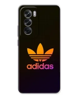 Чохол для OPPO Reno 12 з картинкою «Градієнт Adidas» Чохол для OPPO Reno 12 з картинкою «Градієнт Adidas»