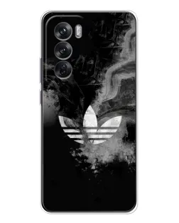 Чохол для OPPO Reno 12 з картинкою «Абстрактний дим Adidas» Чохол для OPPO Reno 12 з картинкою «Абстрактний дим Adidas»