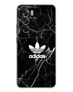 Чохол для OPPO Reno 12 з картинкою «Білий мармур Adidas» Чохол для OPPO Reno 12 з картинкою «Білий мармур Adidas»