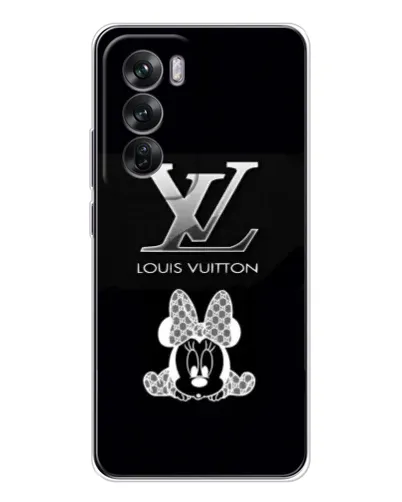 Чехол для OPPO Reno 12 с картинкой «LV и Минни Маус» Чехол для OPPO Reno 12 с картинкой «LV и Минни Маус»