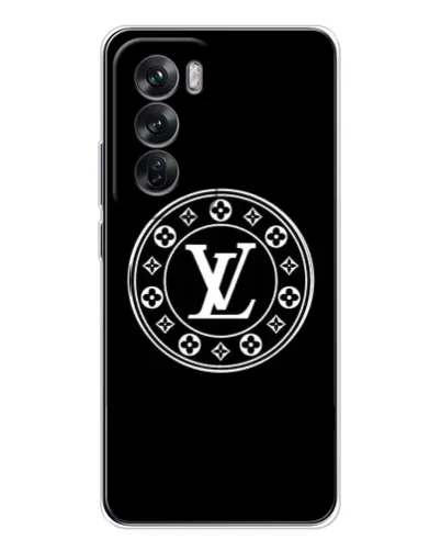 Чехол для OPPO Reno 12 с картинкой «LV — печать стиля» Чехол для OPPO Reno 12 с картинкой «LV — печать стиля»